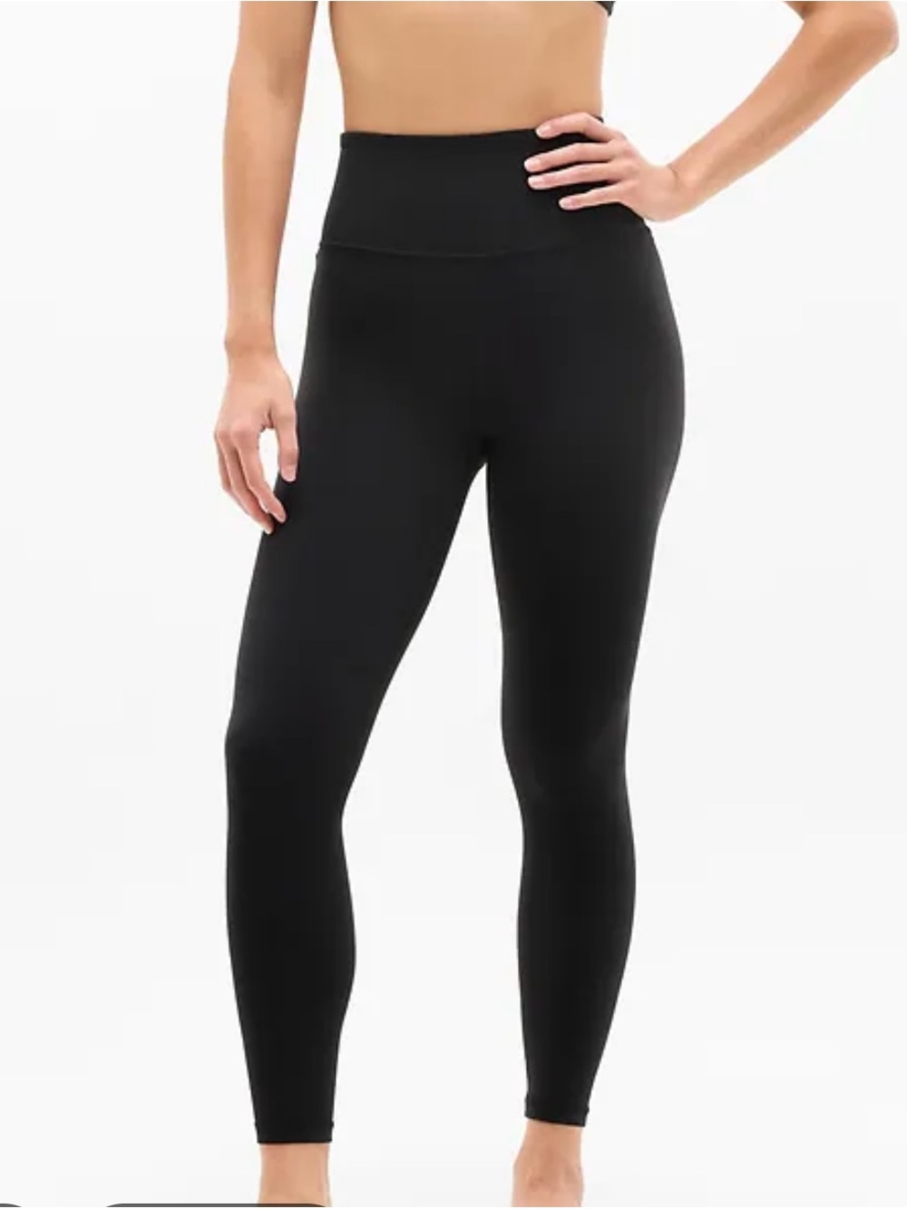 Athleta Elation 7/8 High-Waist Black Women's Leggings